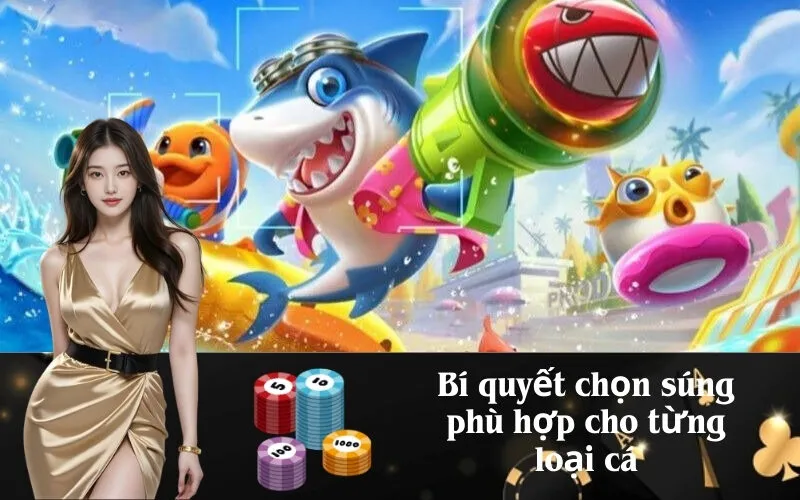Bí quyết chọn súng phù hợp cho từng loại cá