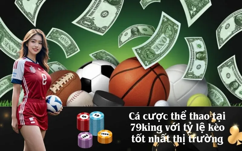Cá cược thể thao tại 79king với tỷ lệ kèo tốt nhất thị trường