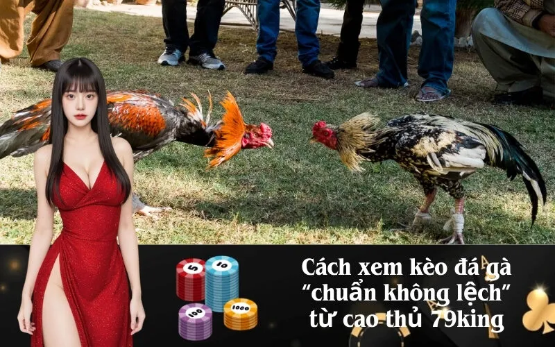 Cách xem kèo đá gà “chuẩn không lệch” từ cao thủ 79king