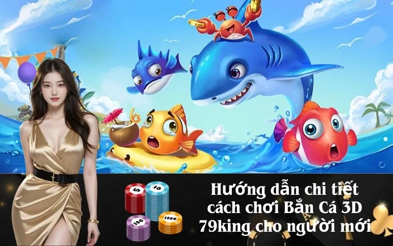 Hướng dẫn chi tiết cách chơi Bắn Cá 3D 79king cho người mới