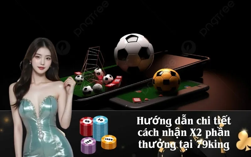 Hướng dẫn chi tiết cách nhận X2 phần thưởng tại 79king
