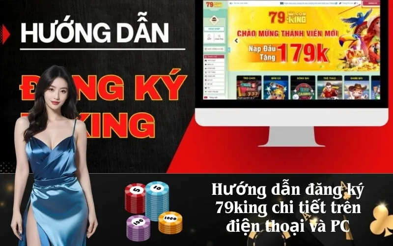 Hướng dẫn đăng ký 79king chi tiết trên điện thoại và PC
