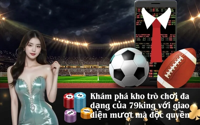 Khám phá kho trò chơi đa dạng của 79king với giao diện mượt mà độc quyền
