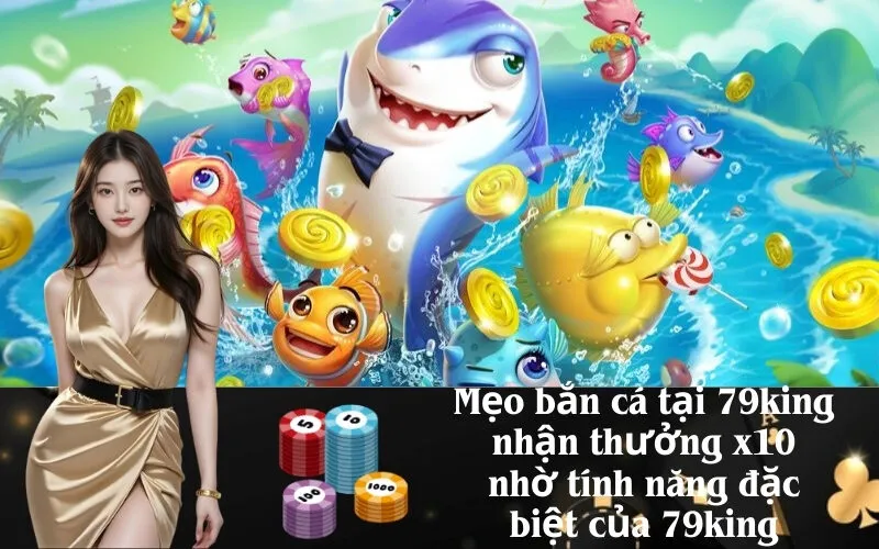 Mẹo bắn cá tại 79king nhận thưởng x10 nhờ tính năng đặc biệt của 79king
