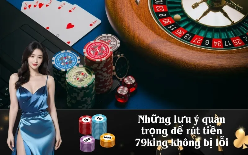 Những lưu ý quan trọng để rút tiền 79king không bị lỗi